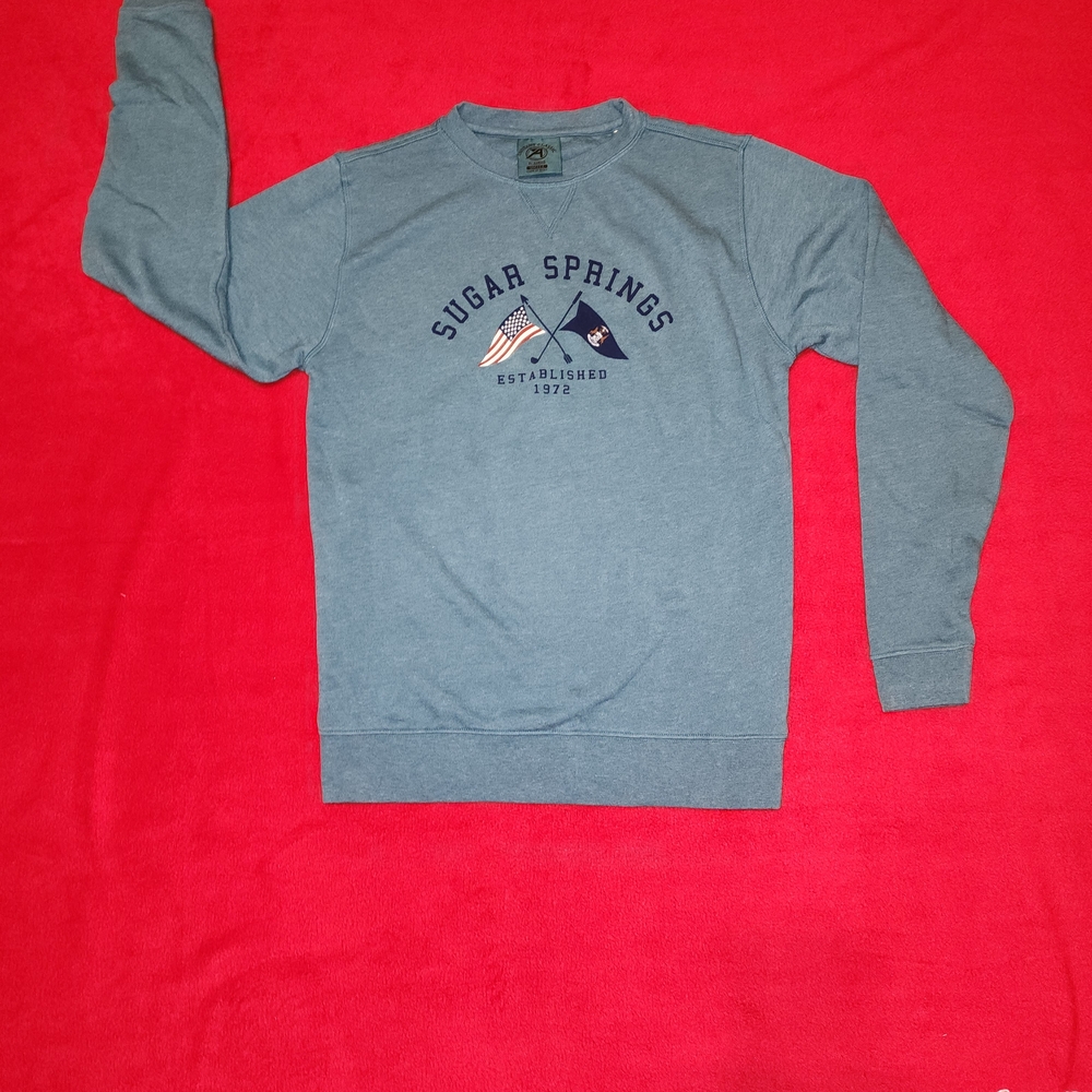 Ahead Sugar Springs Golf Club Crewneck Sweatshirt Women Small Pullover